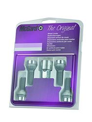 McGard 28020SU Standard Parafusos antirroubo para rodas (base esférica, M14 x 1,50, comprimento da haste 31,8 mm, SW17)