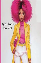Daily Gratitude Journal for black women & girls: Mood Tracker: Daily Highlights, affirmations, and reflections: A Gratitude Notebook for Black Queens :125 pages