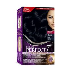 Wella Color Perfect - Permanent färgämne för hydratiserat och lysande hår - blåsvart ton