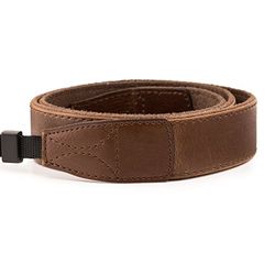 MegaGear Tracolla Cinghia Spalla Fotocamera Digitale Reflex Strap per Canon, Nikon, Samsung, Olympus, Sony, Fujifilm, Panasonic (Marrone Scuro)