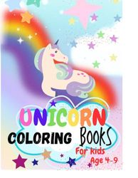 Unicorn Coloring Book: For Kids Ages 4-9 (US Edition) (Skyly Bear Coloring Books)