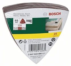 Bosch Home and Garden 2607017110 - Conjunto de bricolage: 25 lixas para lixador Delta: G240