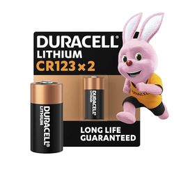 Duracell - Fotobatterie cr-123a Lithium cr123 1400 mah 3 v 2 st.