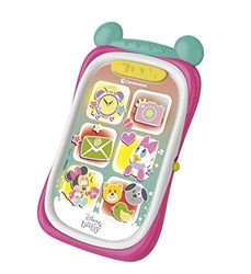 Clementoni Baby Minnie Juego Actividades bebé Smartphone Juguete a Partir de 9 Meses (17712), Multicolor