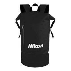 Nikon Zaino impermeabile, 20 L, tasca anteriore impermeabile, perfetto per qualsiasi fotocamera, Nero, CS-S66BK