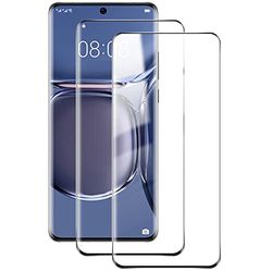 Cokitec 2 protectores de pantalla de cristal templado 3D para Samsung Galaxy S22 Ultra