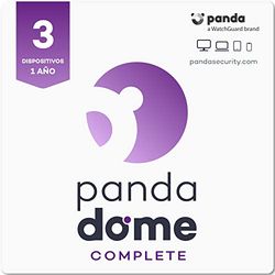 Panda Dome Complete – Antivirus Cloud y VPN, Gestor de contraseñas (3 dispositivos), Complete, 3 Dispositivo, 1 Año, Código de activación enviado por email