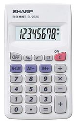 Sharp SH-EL233S fickräknare Vitt