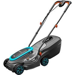 Gardena tondeuse à gazon sans fil PowerMax 32/18V P4A, sans batterie: Largeur coupe 32 cm, volume bac 30 l, réglage central hauteur de coupe, moteur PowerPlus sans balais mode éco (14632-55)