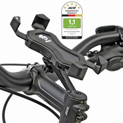Nc-17 Connect Supporto Universale Per Bicicletta, Moto, Per Navigazioneno Cellulare, Montaggio Su Manubrio, Nero