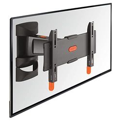 VOGEL'S BASE 25 S draaibare televisiebeugel voor 19-43 inch TV's | Kantelbaar en draaibaar tot 120° | TV-beugel geschikt voor televisies met een maximaal gewicht van 20 kg en VESA 75x75 tot 200x200 | TV steun