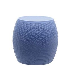 Kartell Roy, banquinho, plástico, azul, 43 x 45 x 43 cm