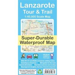 Lanzarote Tour & Trail Map