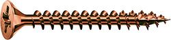 Spax 1081140500805 - Parafuso universal, 5,0 x 80 mm, 200 peças, cabeça escareada, cruz recesso z 4cut, rosca completa,