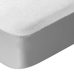 Pikolin Home - Waterdichte, ademende en zeer absorberende badstof matrasbeschermer met optimale aanpassing