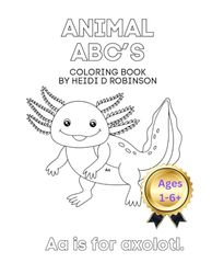 Animal ABC's Coloring Book