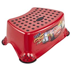 keeeper Tabouret Disney Cars, De 3 à 14 ans Environ, Fonction Antidérapante, Tomek, Rouge Cerise