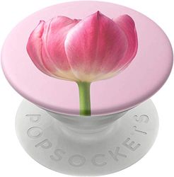 PopSockets PopGrip - Soporte y Agarre para Teléfonos Móviles y Tabletas con un Top Intercambiable - It Takes Tulip