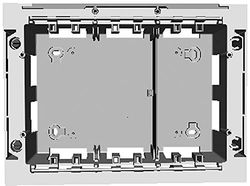 Niessen Sist. centralizacion – Socket Surface 3 colonnes Blanc