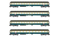 ARNOLD HN4297 RCT, 4-Unit Pack Coaches The Berliner Rolling Stock