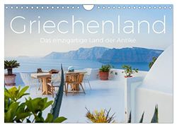 Griechenland - Das einzigartige Land der Antike. (Wandkalender 2026 DIN A4 quer), CALVENDO Monatskalender: Holen Sie sich das Griechenland-Feeling nach Hause.