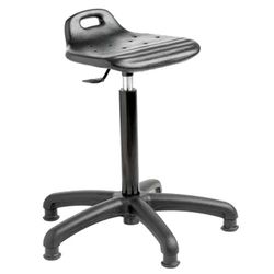 Action Handling PS2 Cushioned Polypropylene Stool, Gas Lift, 580-800 mm Height
