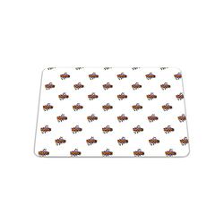 Bonamaison, Digital Print Rectangle Mouse Mat Non-slip Base for Office and Home, Size: 22x18cm