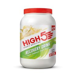 HIGH5 Recovery Drink - Carbohydrate and Whey Protein Powder (20g) for Muscle Recovery with Electrolytes Powder - Fast-Absorbing Post Workout Shake (Banana & Vanilla Milkshake, 1.6kg - 32 Servings)