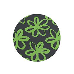 Questo Casa, Round Digital Printed Mouse Pad, Non-Slip Base, for Office and Home, Diameter:22cm