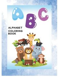 Alphabet coloring book