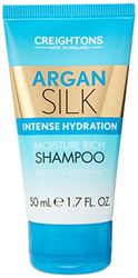 Creightons Argan Silk Intense Hydration Moisture Rich Shampoo, 50ml - Professionally formulated with Argan Oil from Morocco, Replenishes Moisture for Strength & Shine. For all hair types.