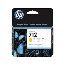 HP Original 712 printer cartridge yellow29ml (3ED69A)