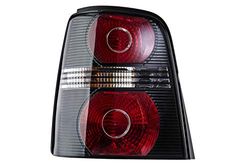HELLA 2SK 009 477-091 Piloto posterior - Lámparas incandescentes - negro ECE/CCC - izquierda