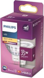 Philips Lighting ampoule LED Spot GU5.3 35W Blanc Chaud, Verre