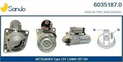 SANDO Motorino Avviamento (ADATTABILE) OPEL.SAAB
