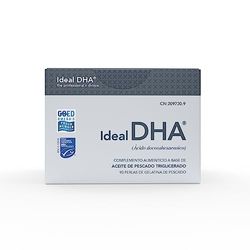 Ideal Omega DHA - Ácidos Grasos OMEGA 3 - OMEGA 3 | 1:5 EPA:DHA, 1 unidad