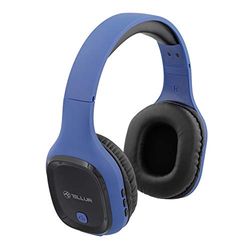 TELLUR Pulse bezprzewodowe słuchawki Bluetooth nauszne BT5.0, zintegrowany mikrofon do połączeń bez użycia rąk, dźwięk Hi-Fi HD, przetworniki 40 mm ze wzmacniaczem basowym, lekka konstrukcja i miękkie nauszniki