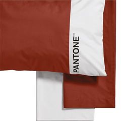 Pantone™ – Juego de sábanas para Cama Individual de algodón de 150 x 280 cm + sábana Bajera Ajustable Individual de 90 x 200 cm con elásticos para colchón de hasta 30 cm + 1 Funda de Almohada de 50 x