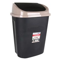 Inde 69359 Dust Bin W/Flip Top, 50 l, meerkleurig, 50 x 40 x 30 cm