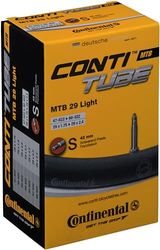 Continental Camara MTB Tube Light 29x1.75-2.50 Valvula Presta 42mm, Accesorios y recambios bicis Unisex Adulto, Nero, Standard