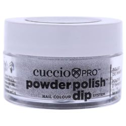 Cuccio Argenté avec Rainbow Mica Vernis à ongles Dip Système Immersion à poudre