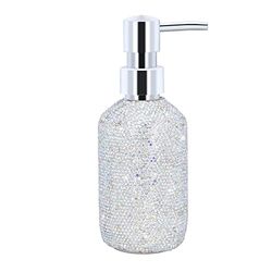 Distributeur de Savon épais avec Pompe antirouille pour Cuisine, Salle de Bain (Blanc)