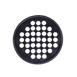 Cando W54214BK Web, Diametro 17,7 cm, Nero/X-Heavy, senza Lattice