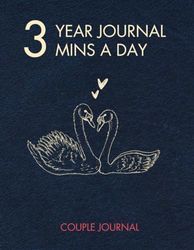 3 Year Journal: The 3-Minute Notebook, Matt Cover, 8.5"×11", Couple Version