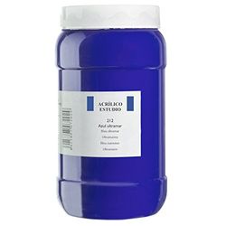 Lienzos Levante 0120524212 - Pittura acrilica Estudio, Barattolo da 1.000 ml, Colore 212 Blu Oltremare