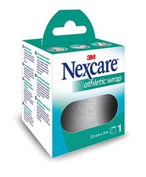 Nexcare 75 mm x 3 m biała opaska sportowa - pudełko 1