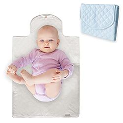 DUFFI BABY | Trocador de bebé portátil polipé dobrável bebés recém-nascidos - trocador de viagem impermeável acolchoado macio - trocador de fraldas de passeio