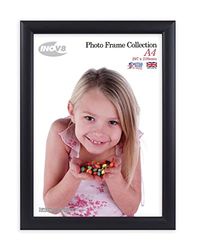 Inov8 Cadre photo A4 Dimensions 21 x 30 x 1,3 cm Noir cendré Produit traditionnel britannique