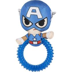 CERDÁ LIFE'S LITTLE MOMENTS - for Fan Pets Captain America/Avengers Hundespielzeug - Offizielle Marvel Lizenz