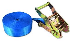 Chapuis gab16 Polypropyleen riem, met spanband met ratel spanning maximale hantering, blauw, 6 m/35 mm